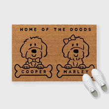Load image into Gallery viewer, Custom Doodle Doormat