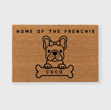 Load image into Gallery viewer, French Bulldog Doormat