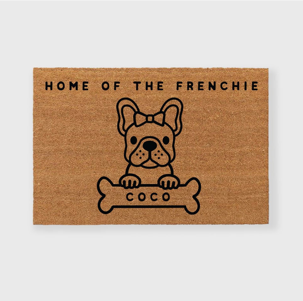 French Bulldog Doormat HomeMaven