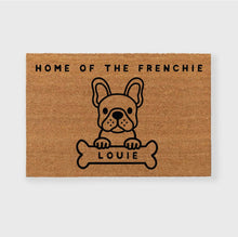 Load image into Gallery viewer, French Bulldog Doormat