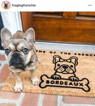 Load image into Gallery viewer, French Bulldog Doormat