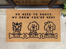 Load image into Gallery viewer, Custom Dog & Cat Doormat