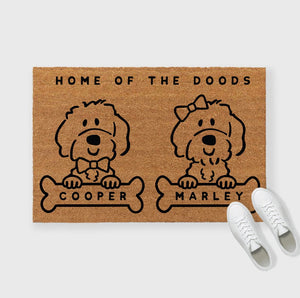 Custom Doodle Doormat