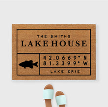 Load image into Gallery viewer, Custom Lake House Doormat
