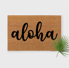 Load image into Gallery viewer, Aloha doormat
