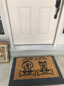 Custom Dog & Cat Doormat