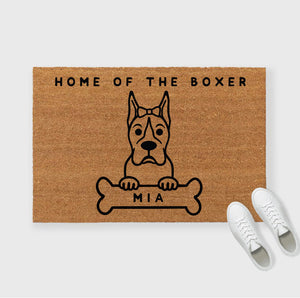Boxer Dog doormat