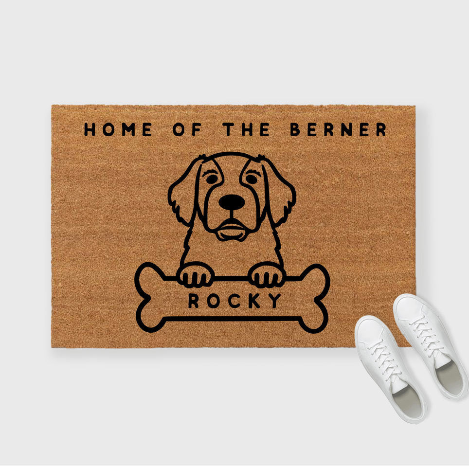 Bernese Mountain Dog Doormat