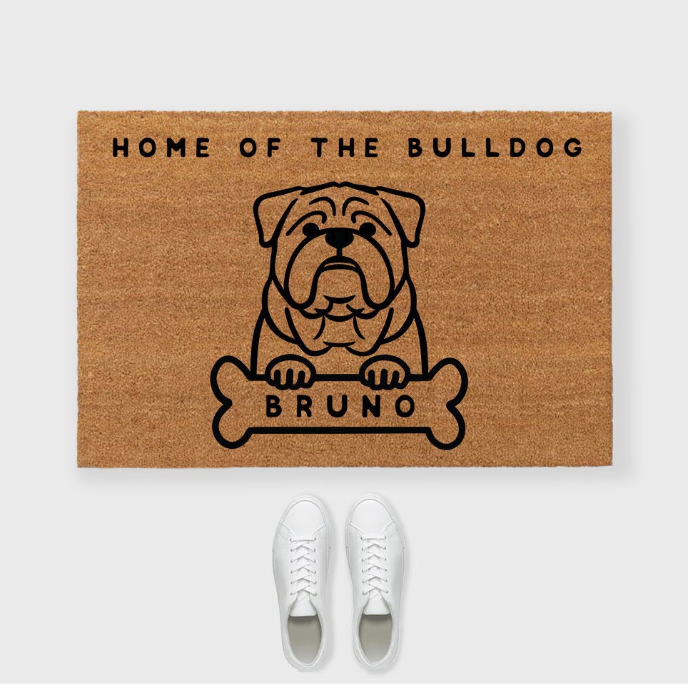 Bulldog Doormat