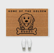 Load image into Gallery viewer, Golden Retriever Doormat
